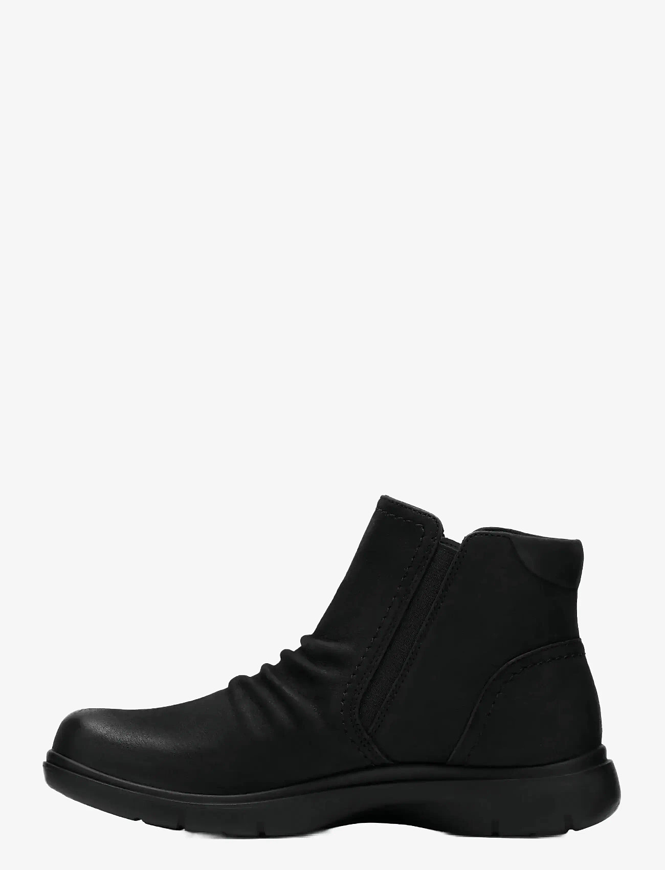 Clarks - Certina Ruby D - flat ankle boots - black leather - 4