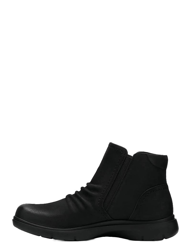 Clarks - Certina Ruby D - platta ankelboots - black leather - 4