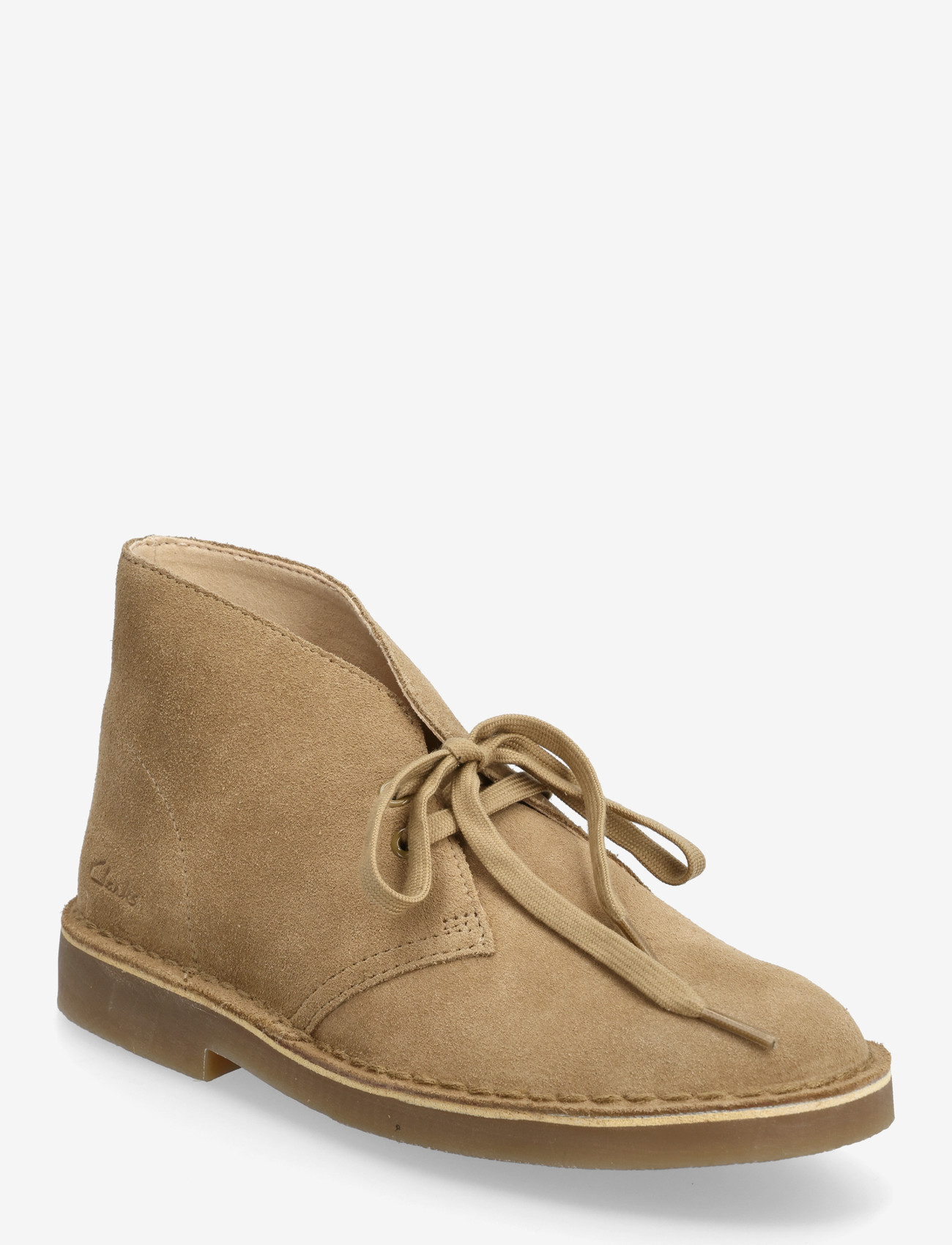 Clarks - Desert Bt Evo. D - geschnürte stiefel - dark sand suede - 0
