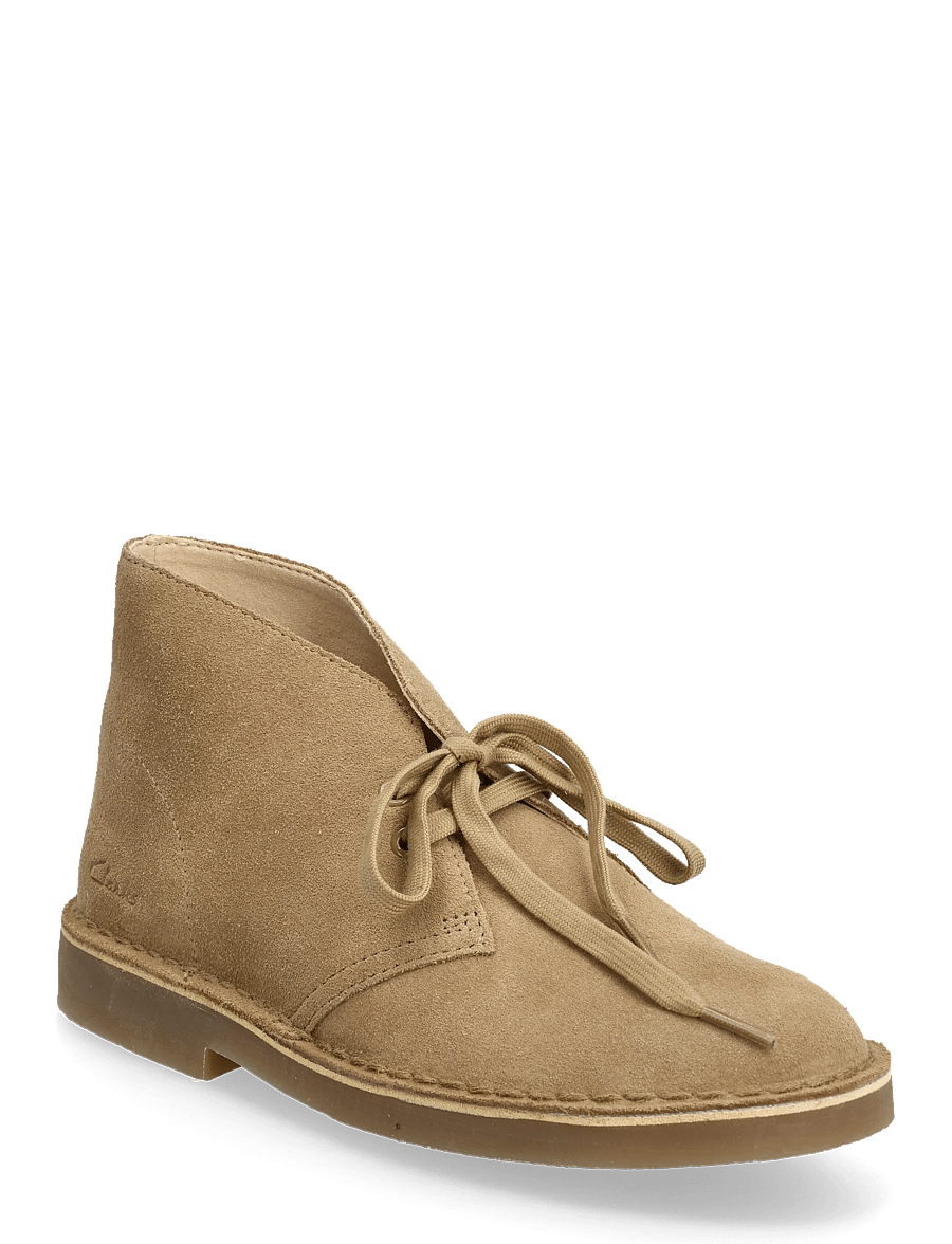 Clarks - Desert Bt Evo. D - kängor - dark sand suede - 0