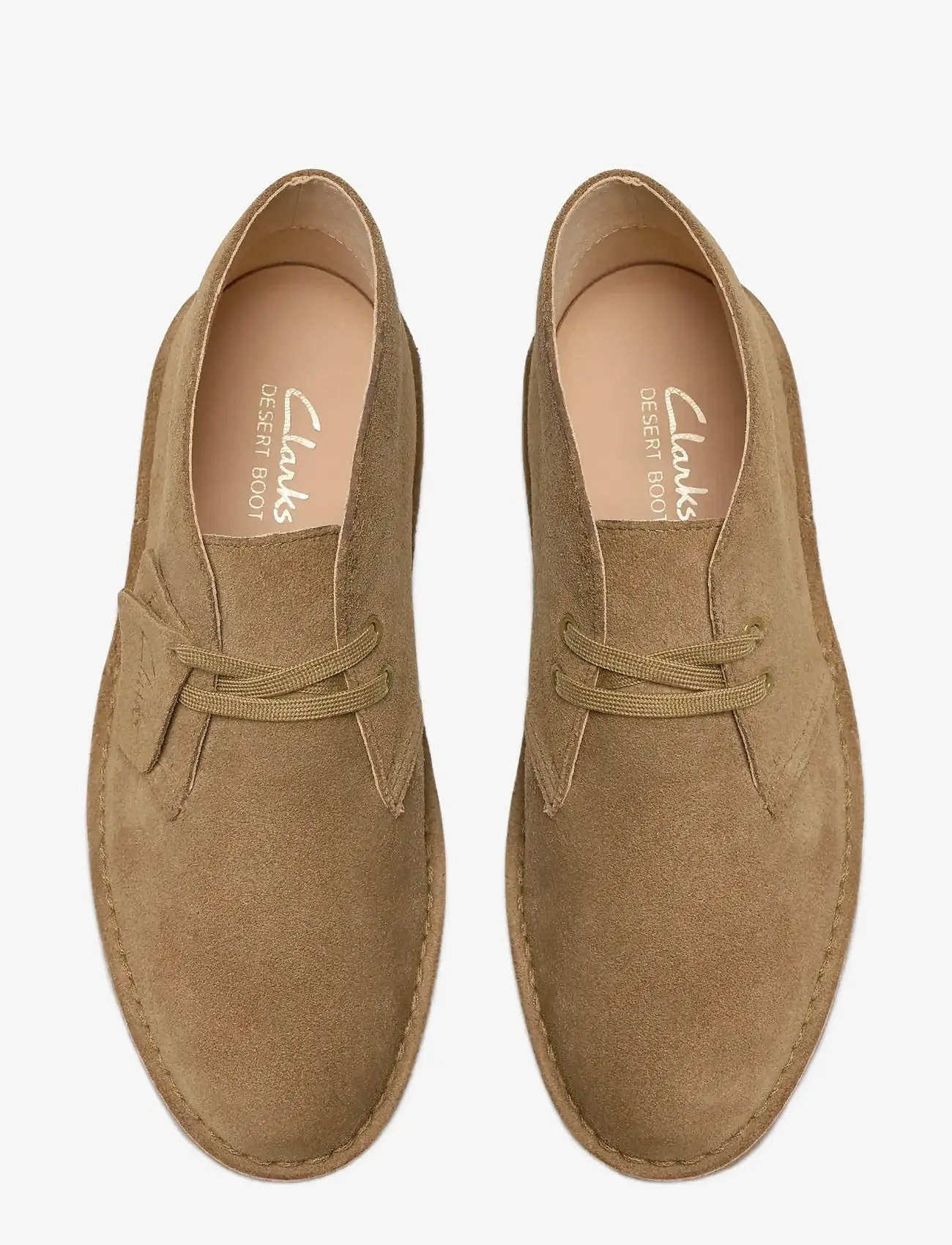 Clarks - Desert Bt Evo. D - geschnürte stiefel - dark sand suede - 5