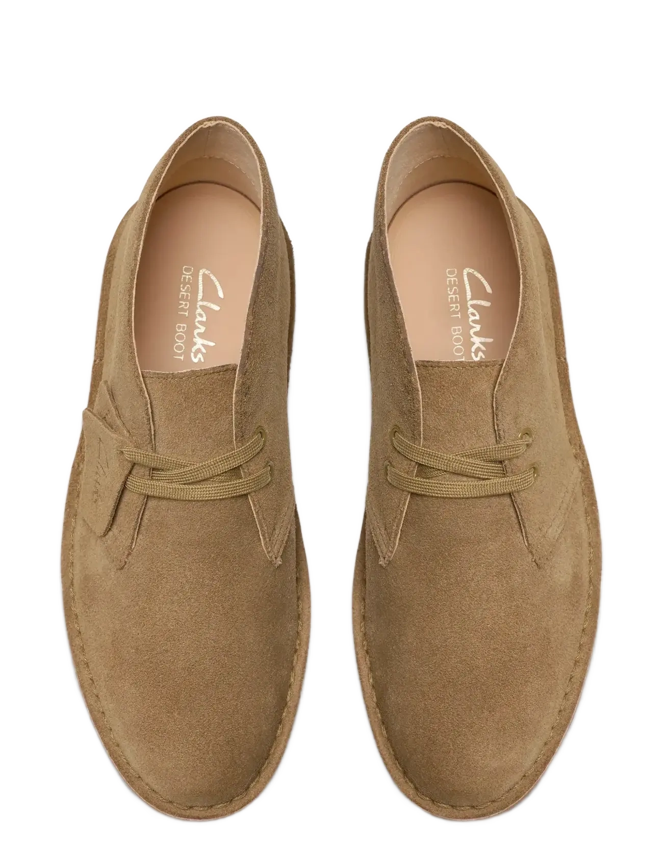 Clarks - Desert Bt Evo. D - laced boots - dark sand suede - 5