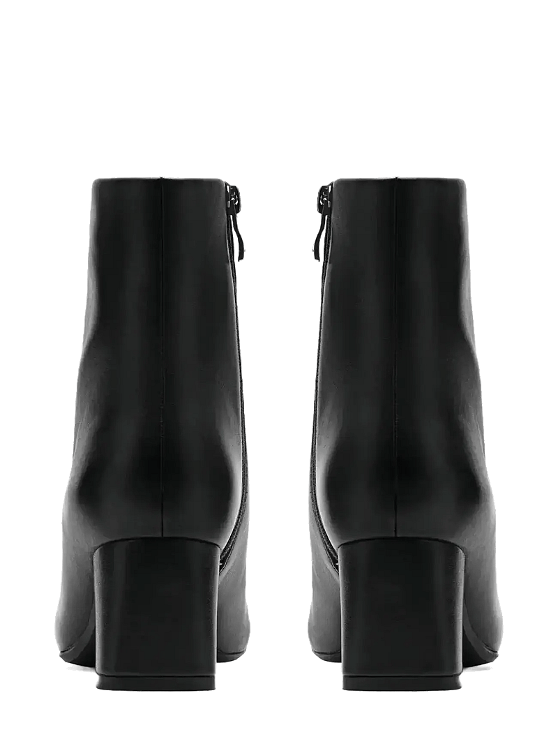 Clarks - Fernie Zip D - stövletter - black leather - 5