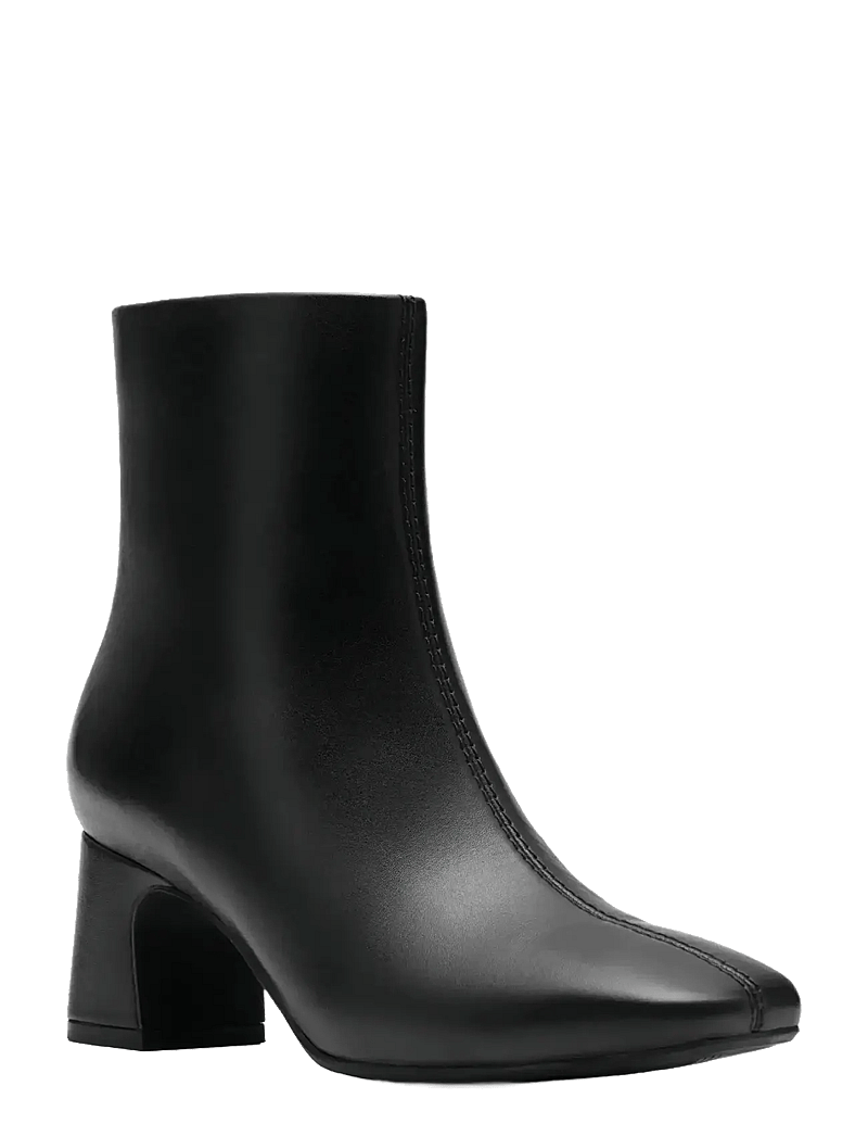 Clarks - Fernie Zip D - stövletter - black leather - 0