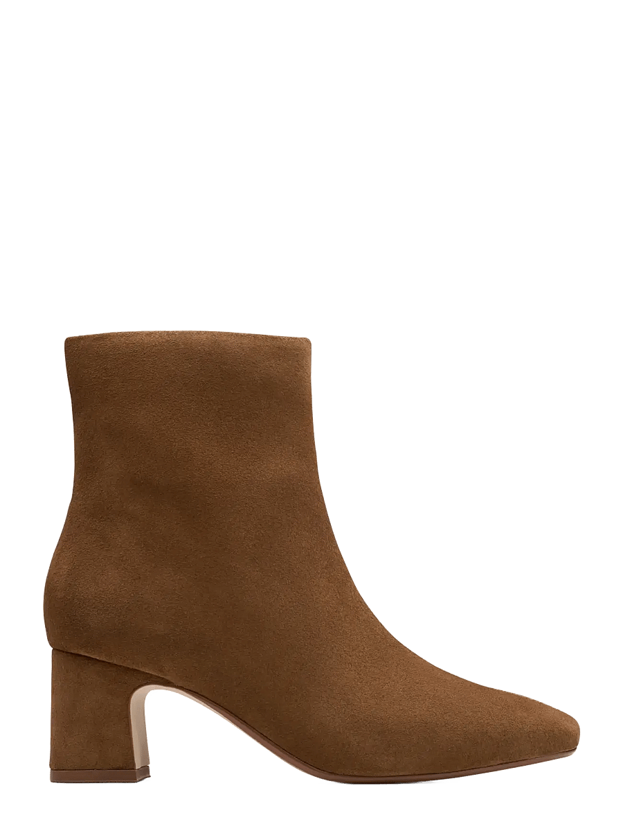 Clarks - Fernie Zip D - walnut suede - 0