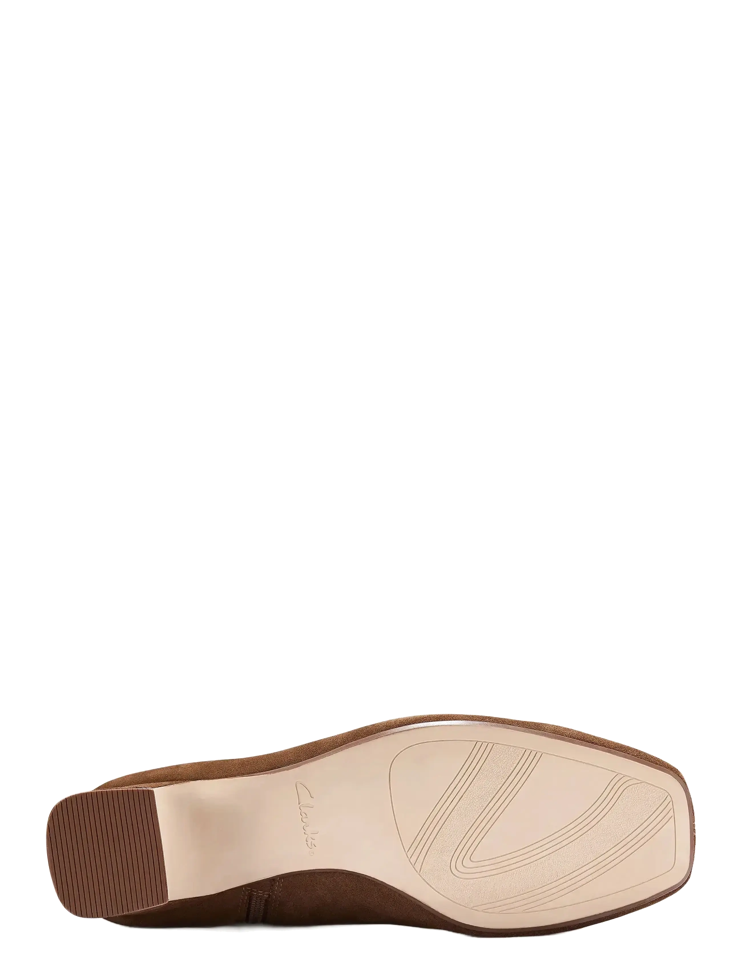 Clarks - Fernie Zip D - walnut suede - 2