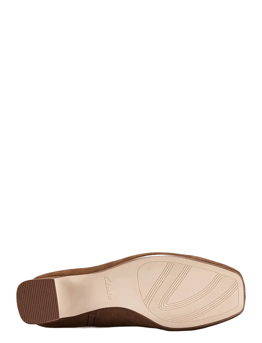 Clarks - Fernie Zip D - walnut suede - 2