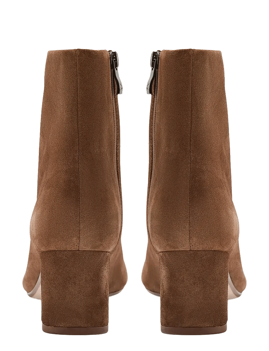 Clarks - Fernie Zip D - walnut suede - 4