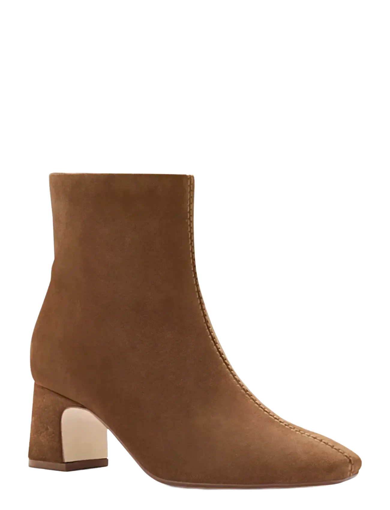Clarks - Fernie Zip D - walnut suede - 5