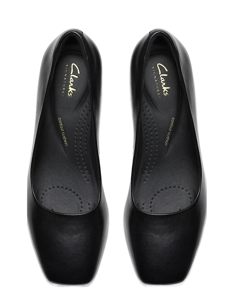 Clarks - Fernie Court D - pumps - black leather - 4