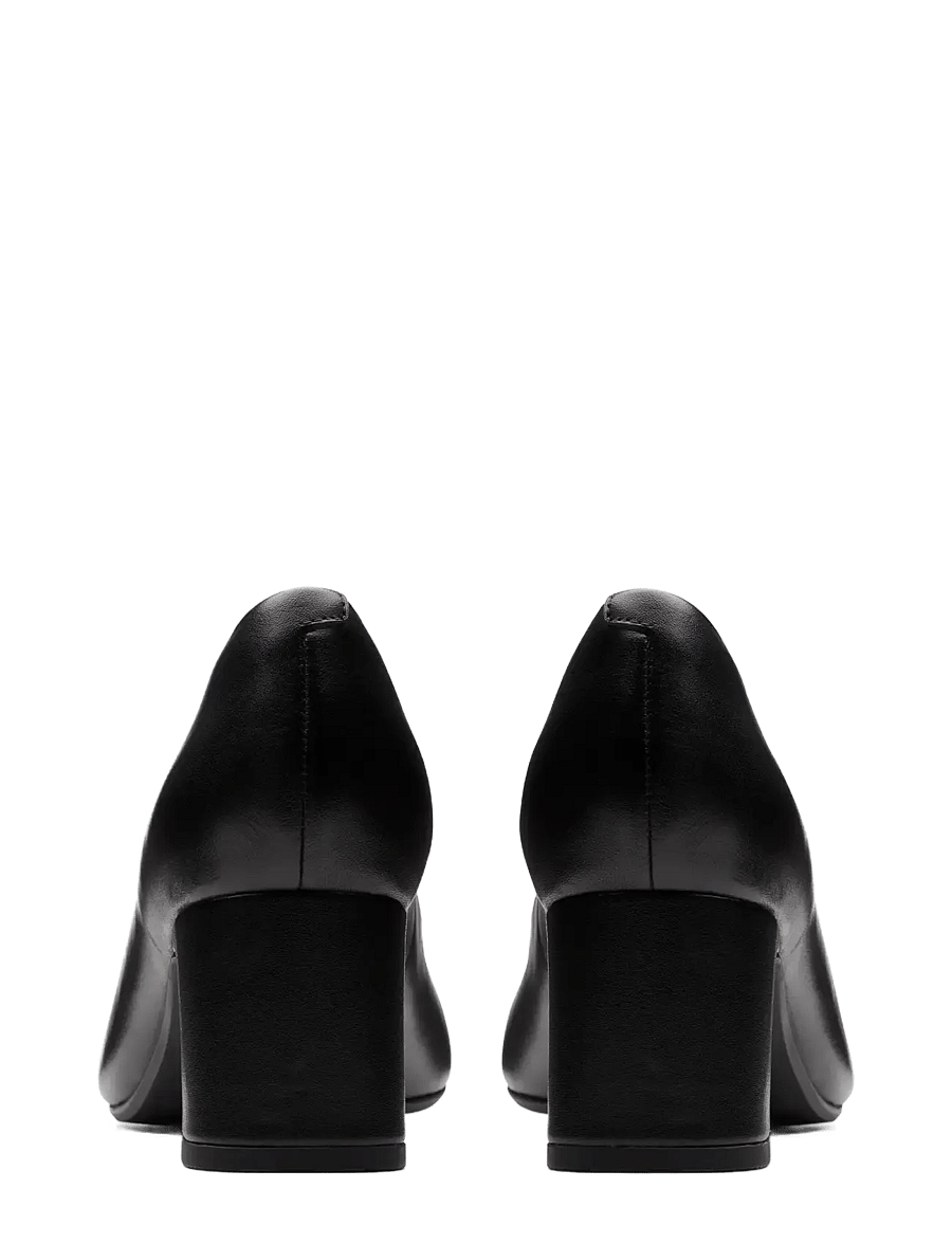 Clarks - Fernie Court D - pumps - black leather - 5