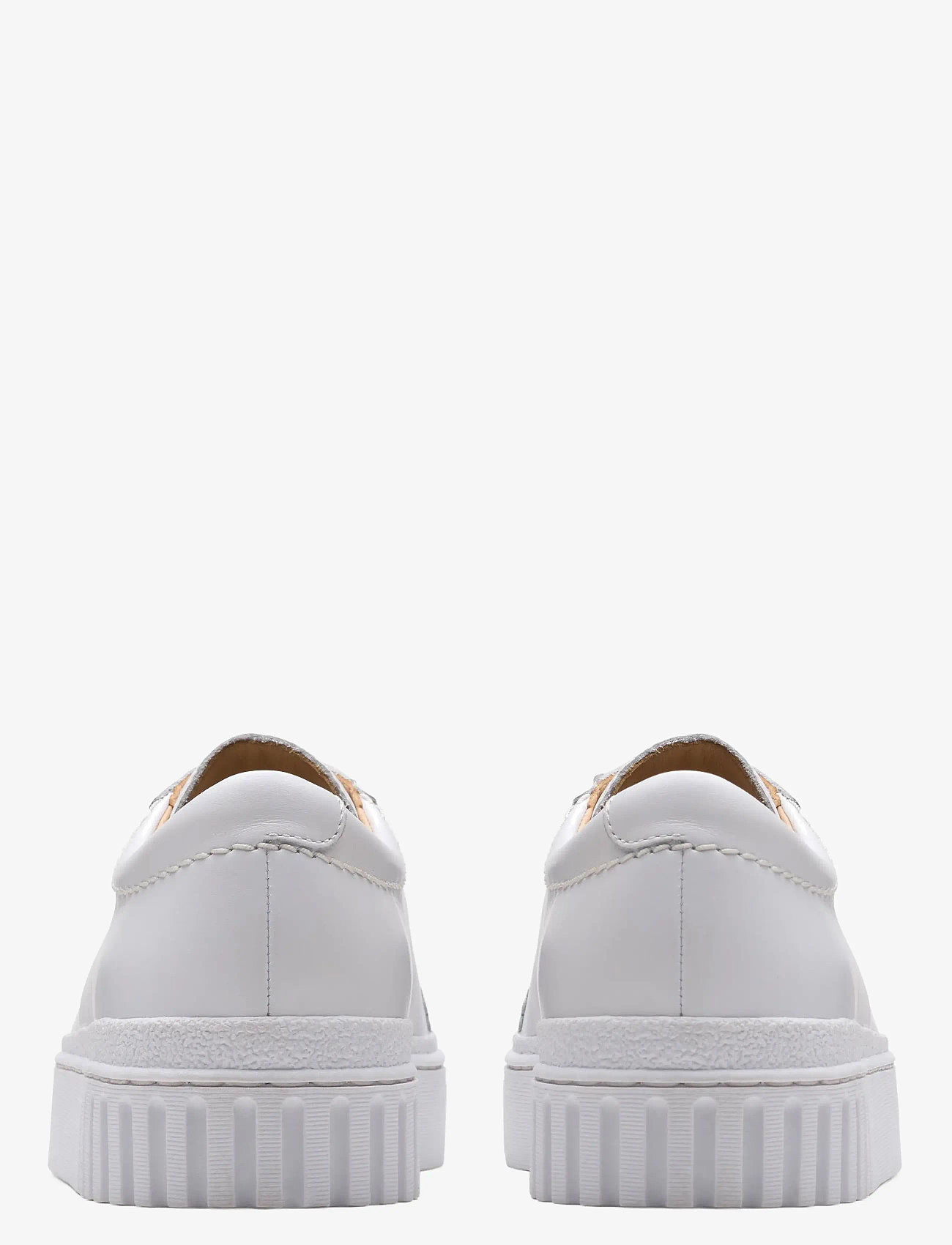 Clarks - Mayhill Walk D - låga sneakers - white leather - 1