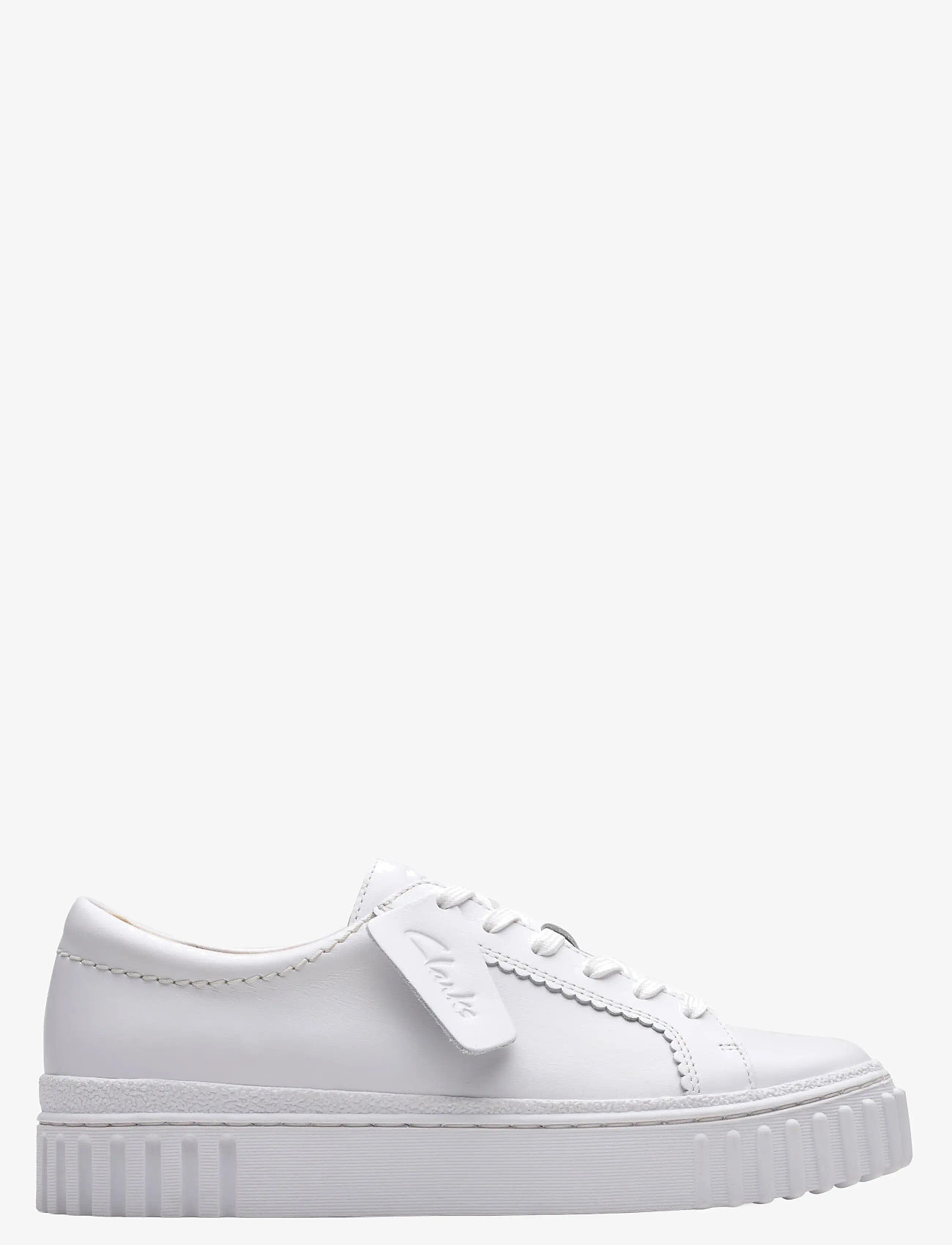Clarks - Mayhill Walk D - låga sneakers - white leather - 2