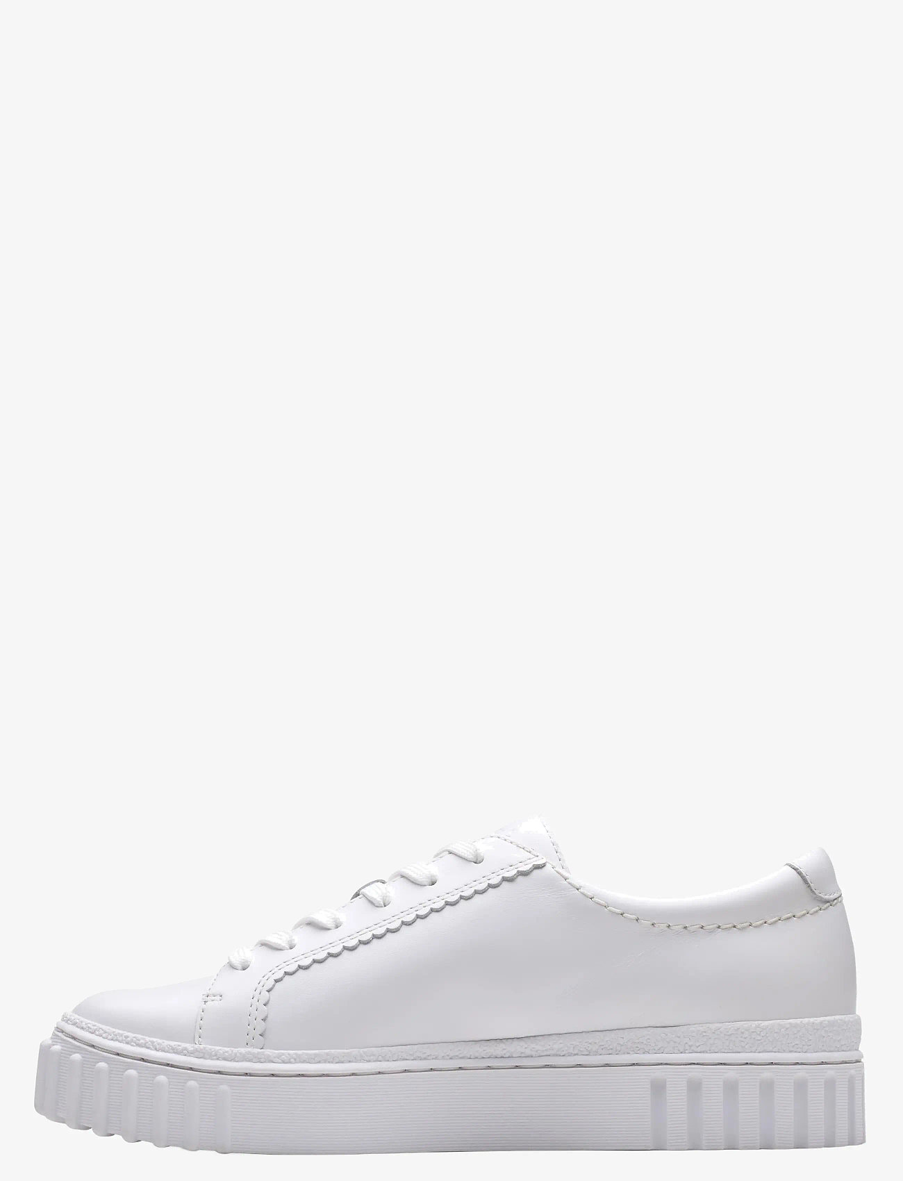 Clarks - Mayhill Walk D - låga sneakers - white leather - 3