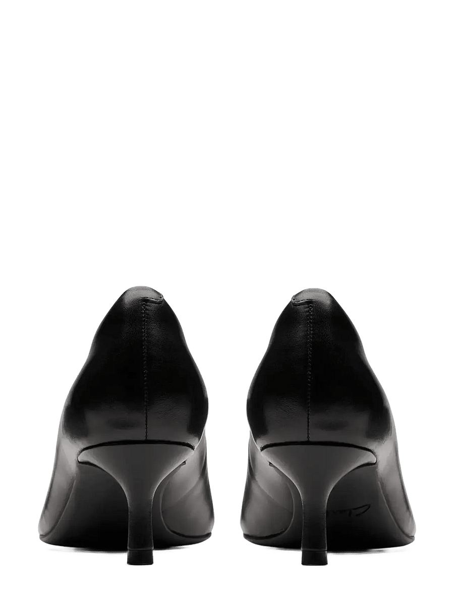 Clarks - Zarey Court D - pumps - black leather - 1