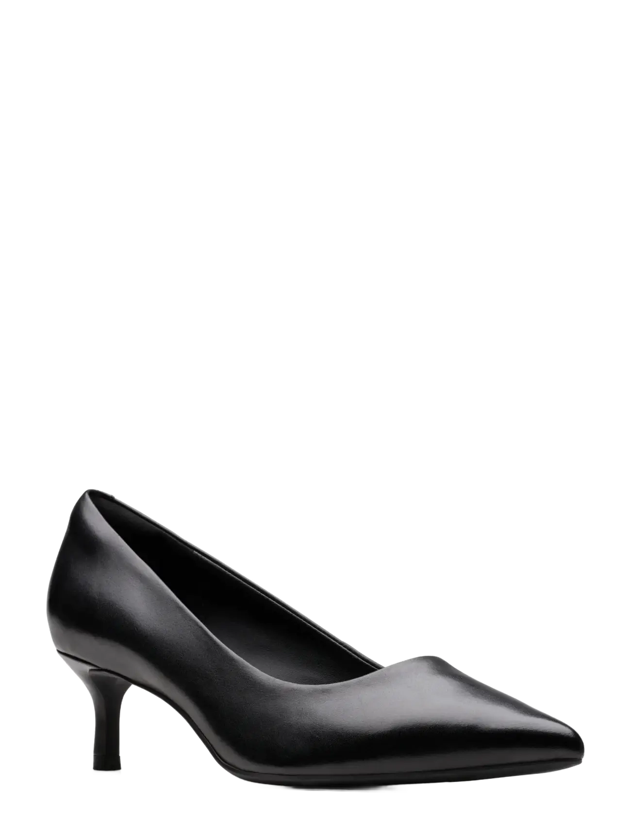 Clarks - Zarey Court D - pumps - black leather - 2