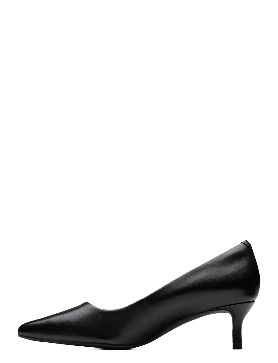 Clarks - Zarey Court D - pumps - black leather - 3