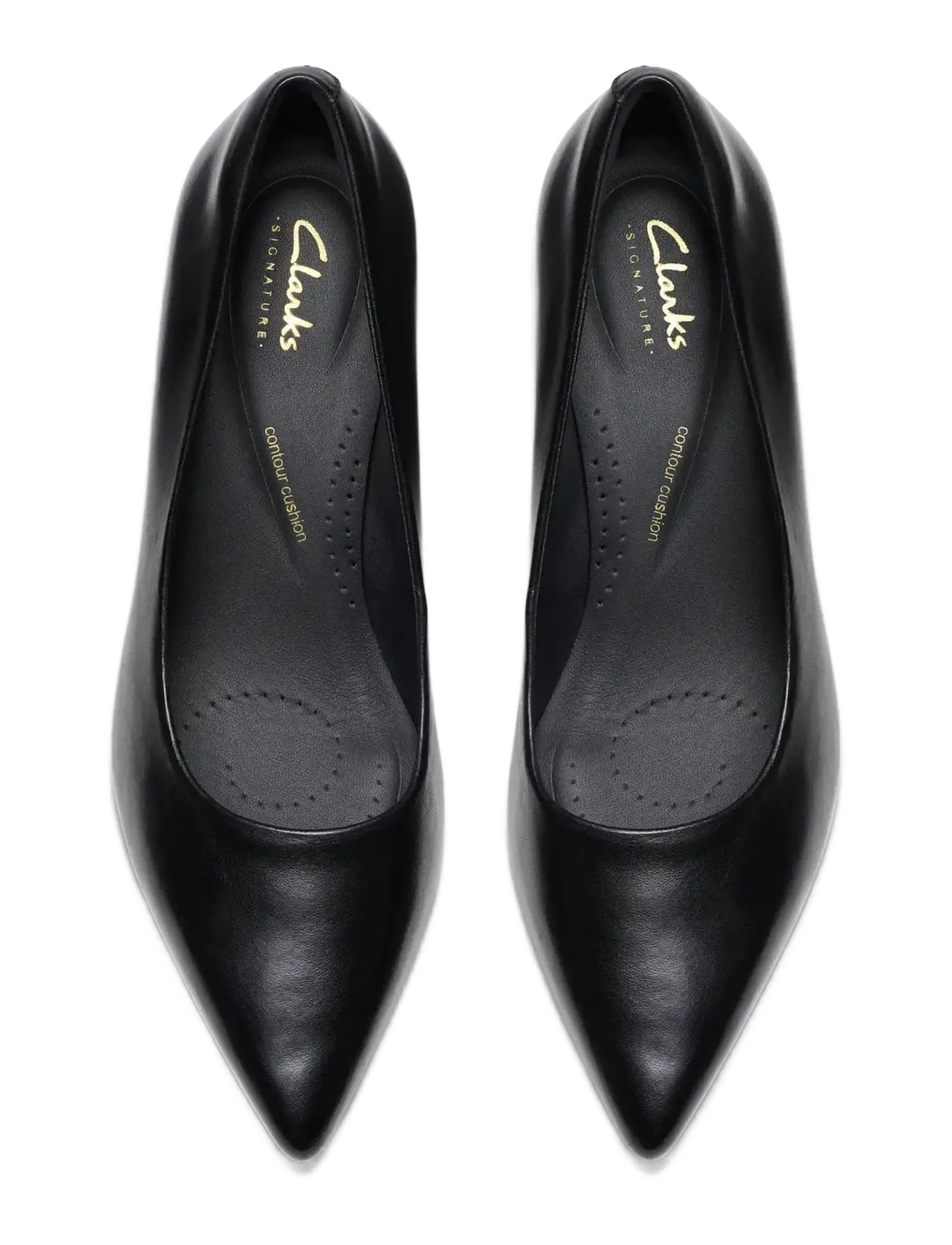 Clarks - Zarey Court D - pumps - black leather - 5