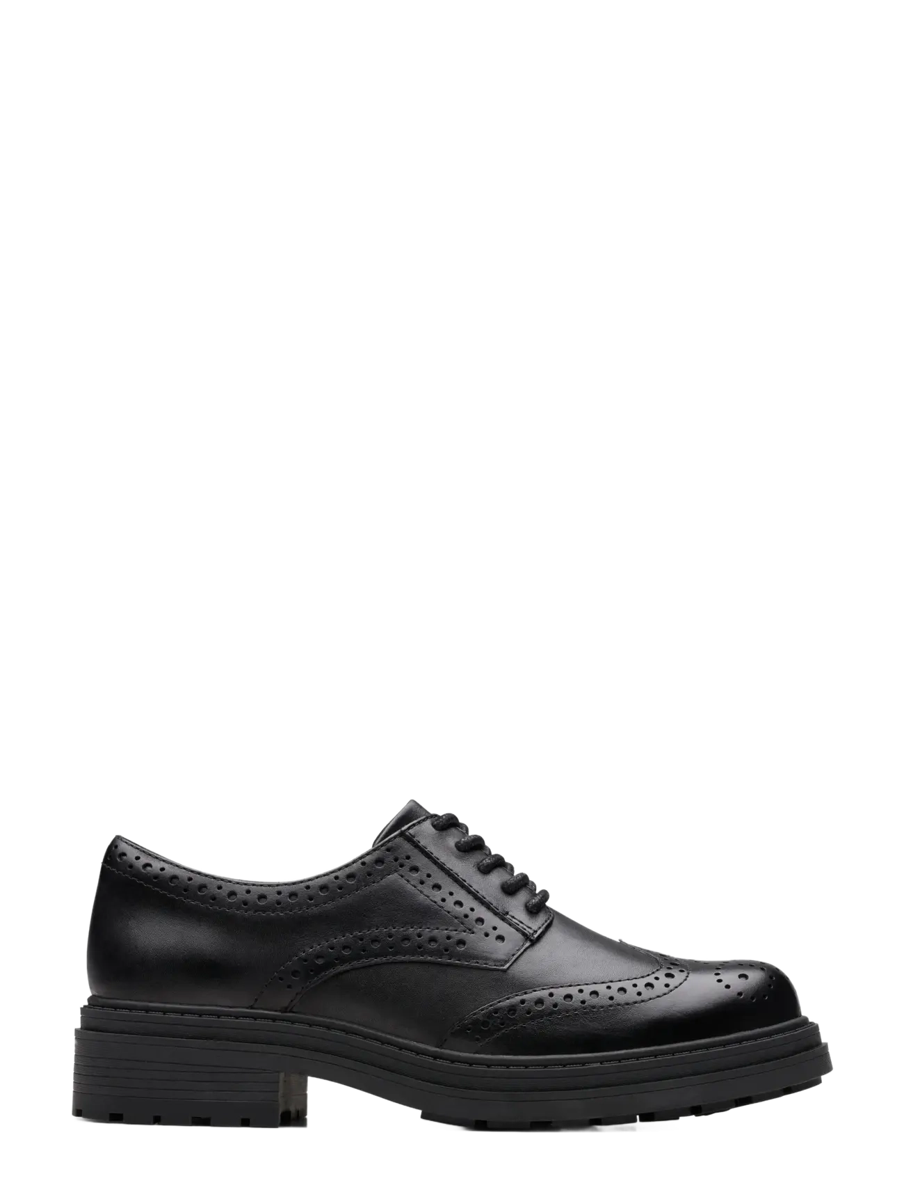 Clarks - Orinoco3 Derby D - black leather - 1