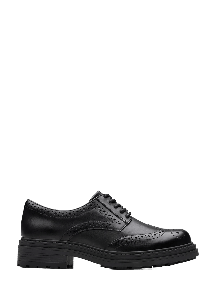 Clarks - Orinoco3 Derby D - mode trends - black leather - 1