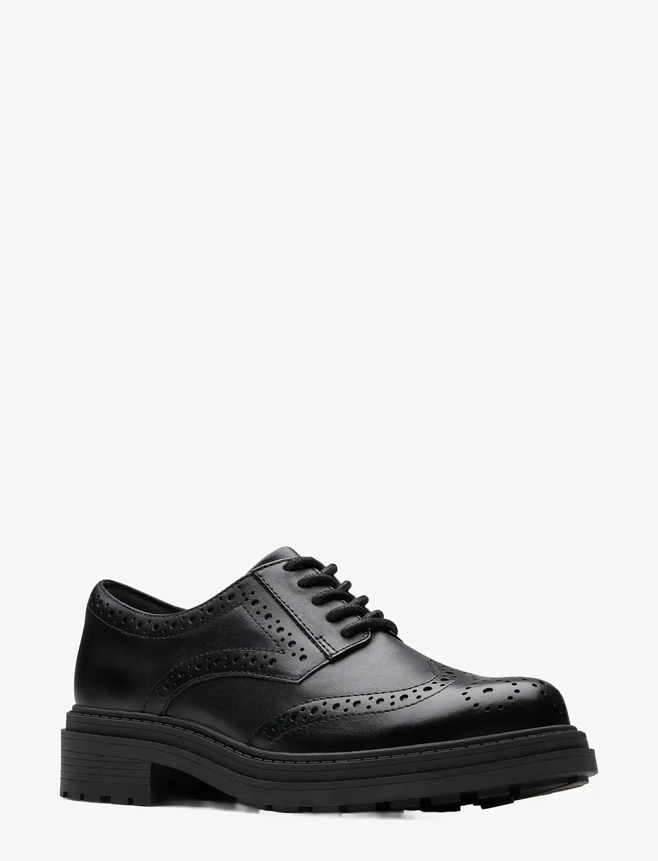 Clarks - Orinoco3 Derby D - damen - black leather - 0