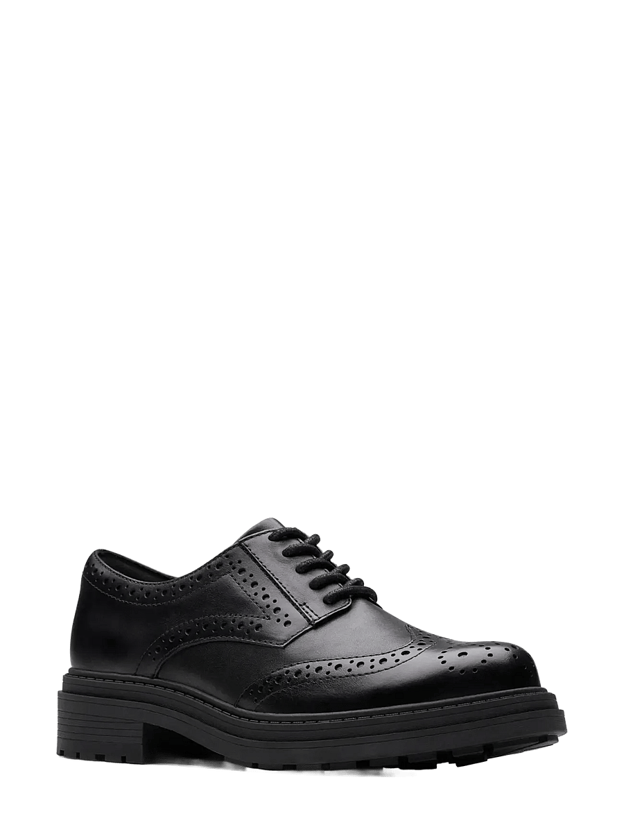 Clarks - Orinoco3 Derby D - mode trends - black leather - 0