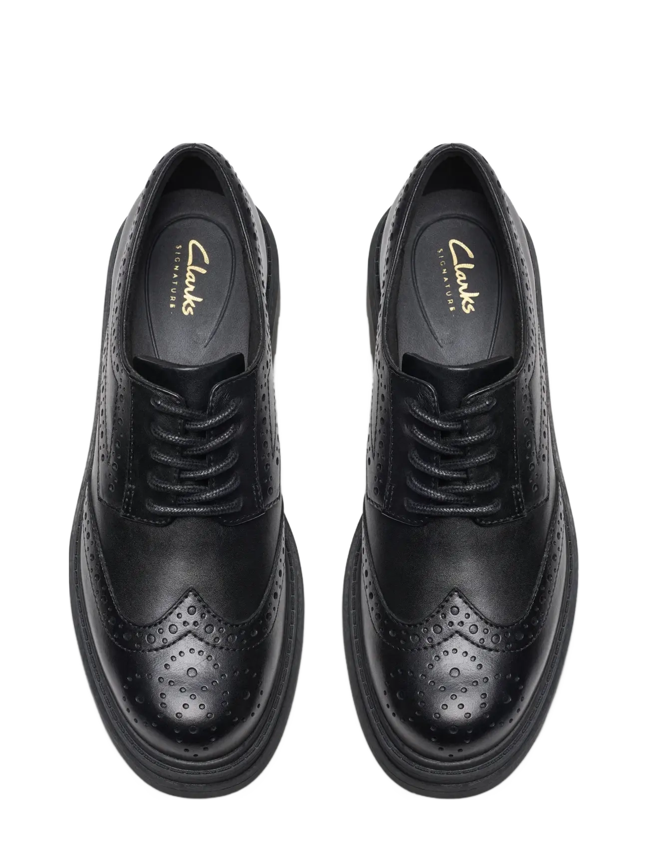 Clarks - Orinoco3 Derby D - black leather - 4