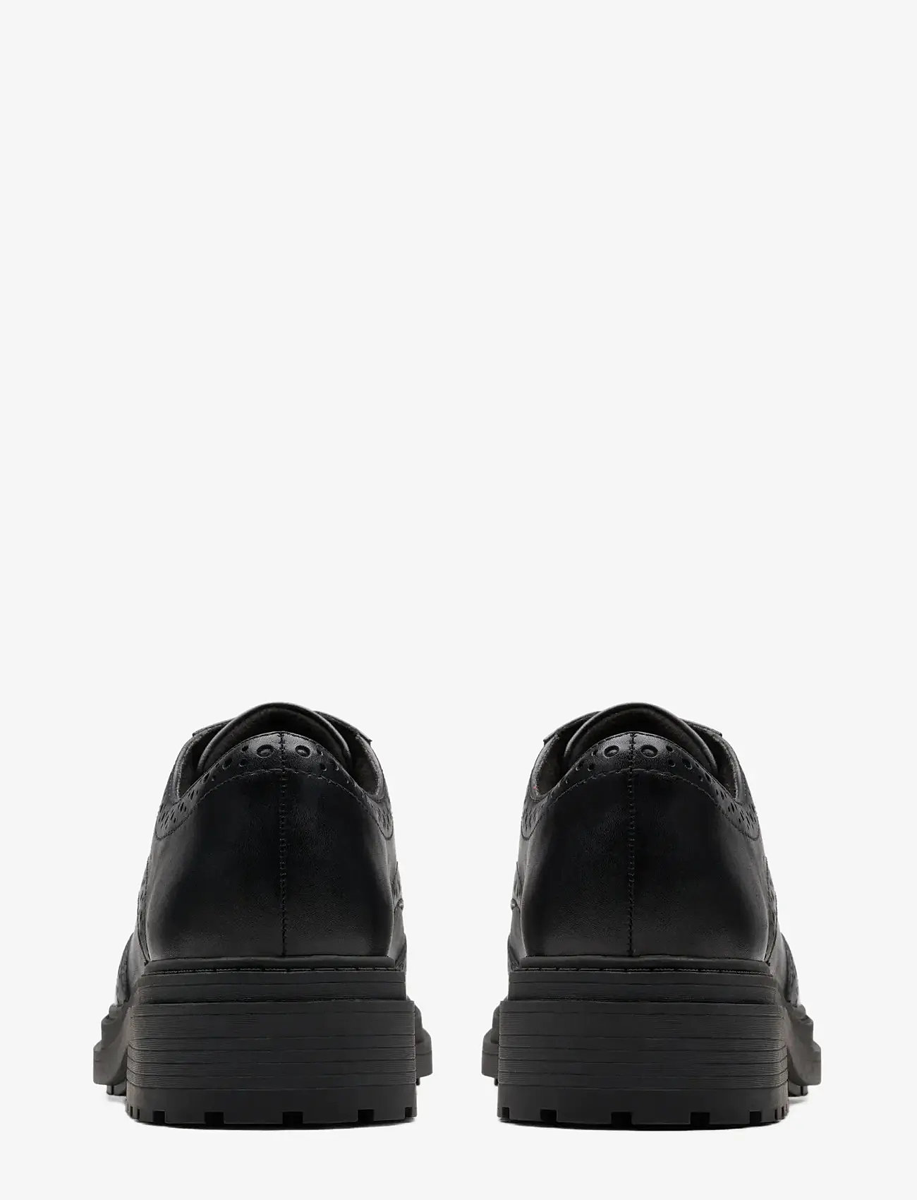 Clarks - Orinoco3 Derby D - damen - black leather - 5