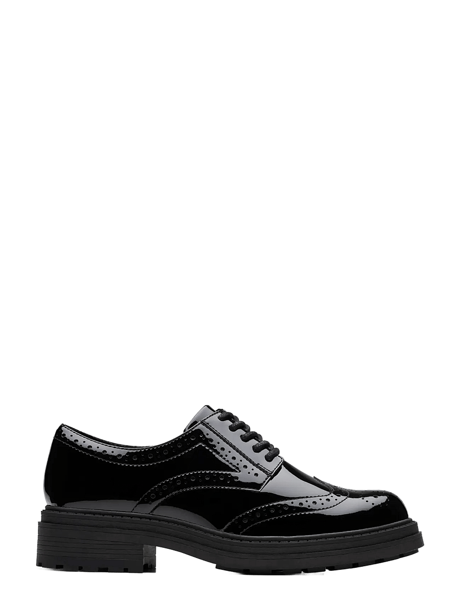 Clarks - Orinoco3 Derby D - black pat - 1