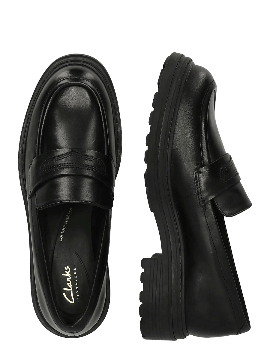 Clarks - Orinoco3 Edge D - modetrender - black leather - 4