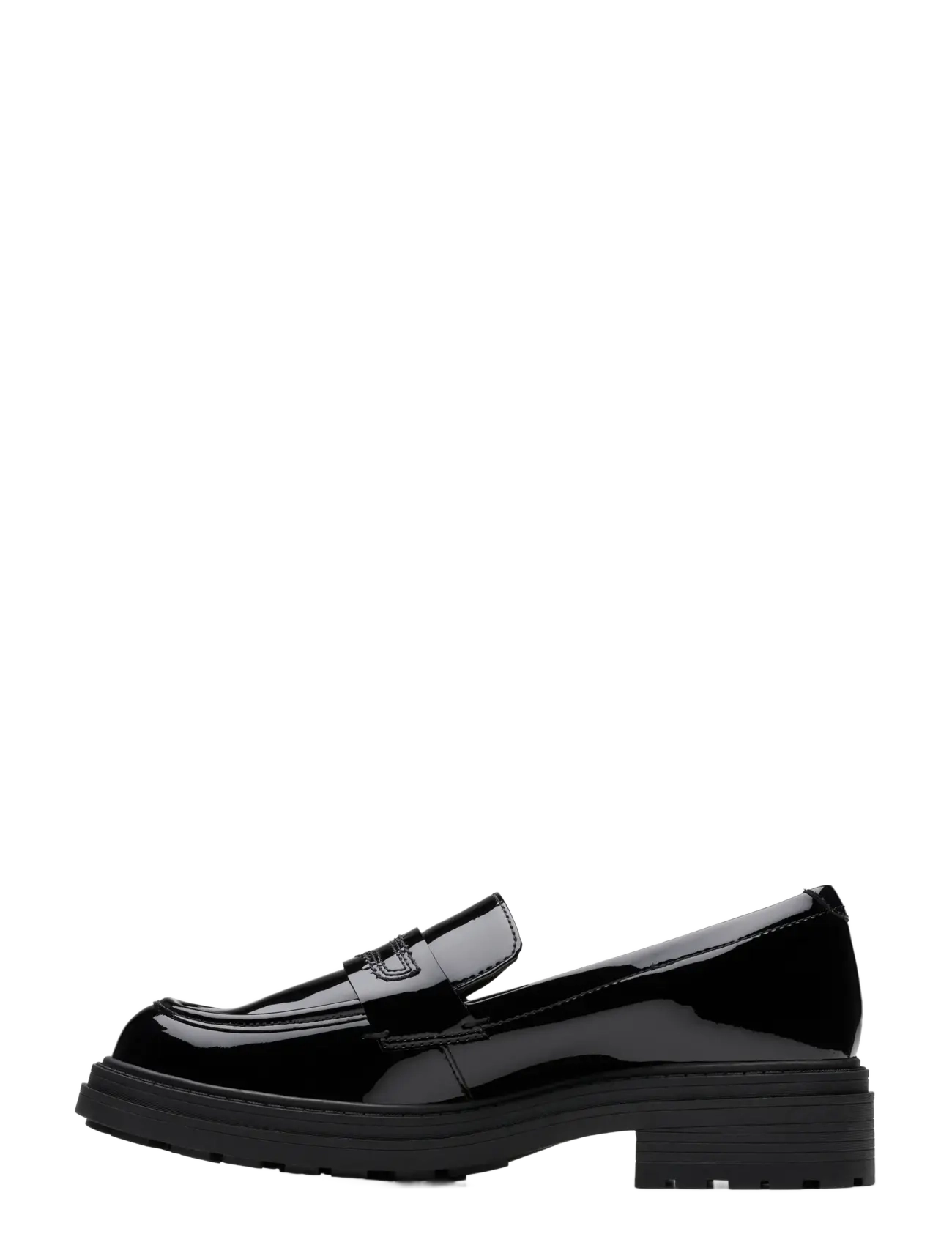 Clarks - Orinoco3 Edge D - nevarstomieji bateliai - black pat - 2