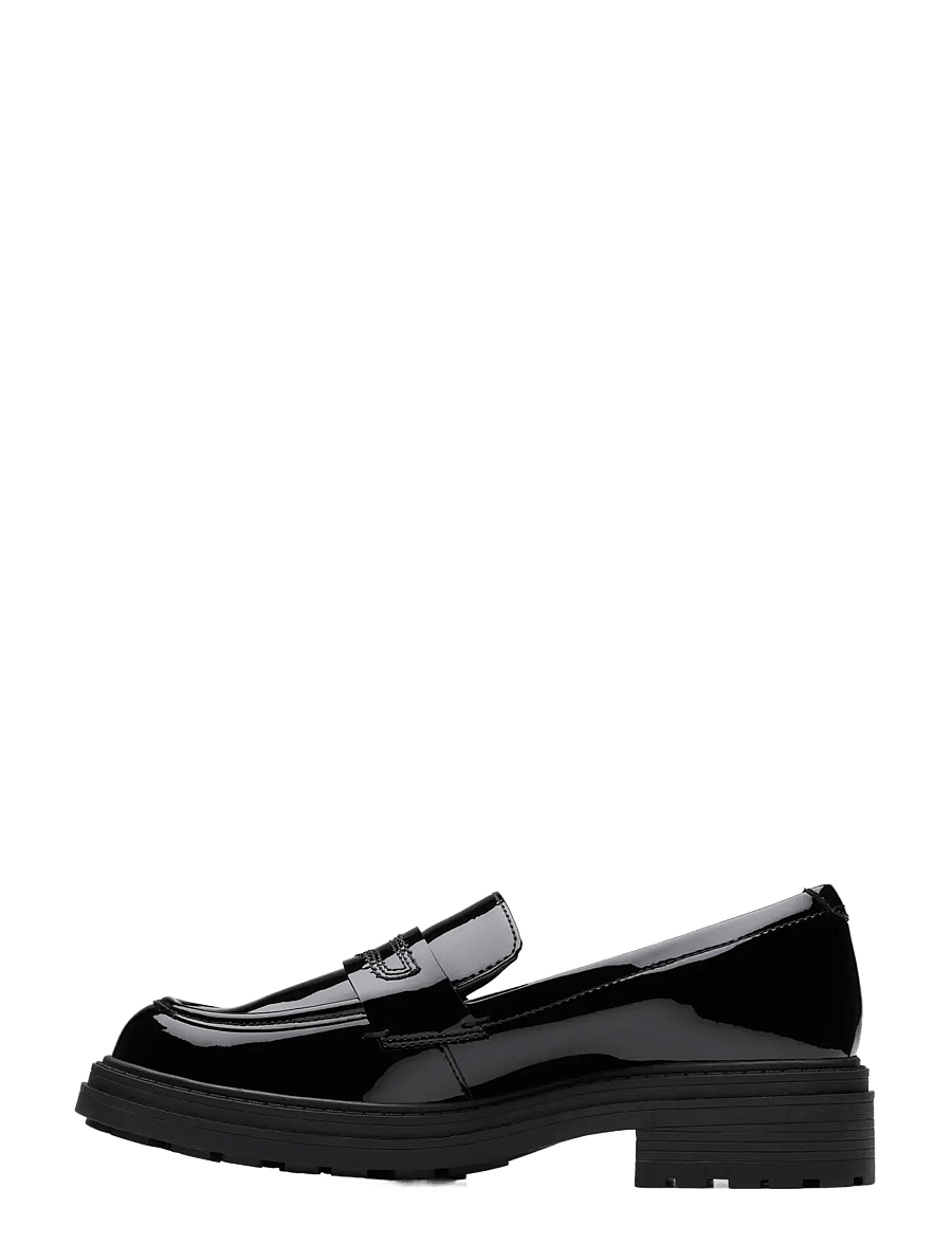 Clarks - Orinoco3 Edge D - fashion trends - black pat - 2