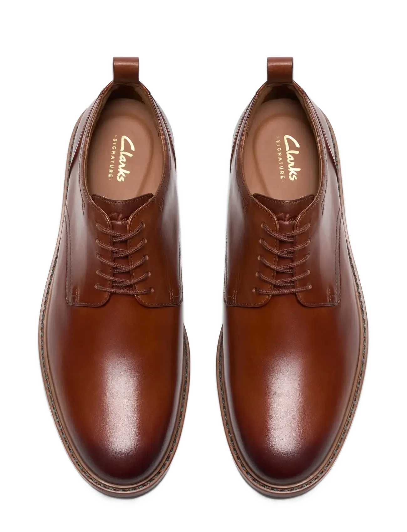 Clarks - Aldwin Lace G - derby-schuhe - tan leather - 5