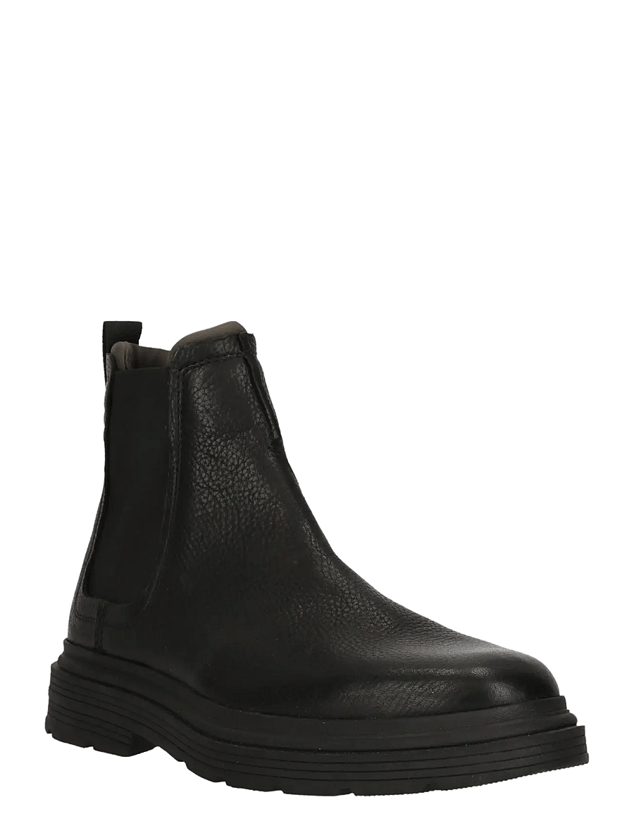 Clarks - Badbury Easy G - black leather - 1