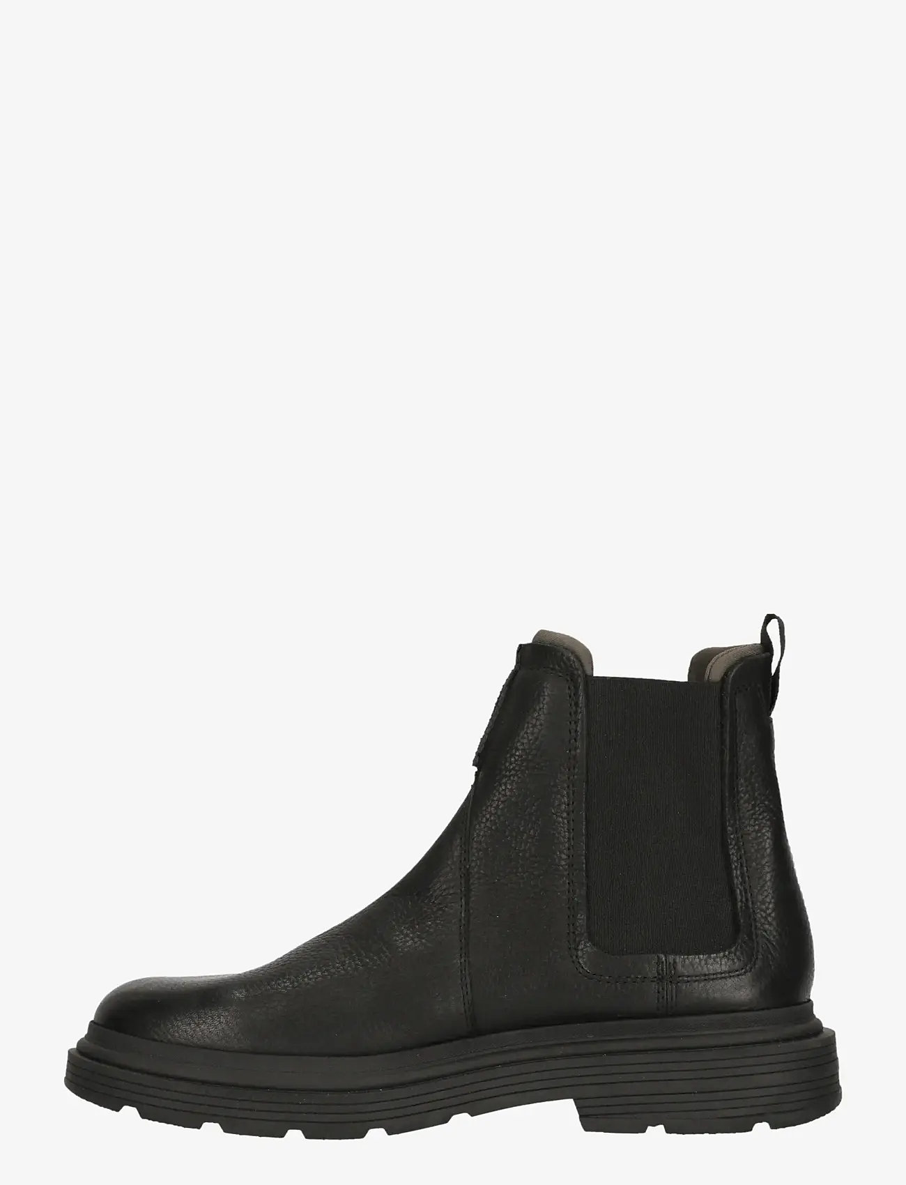Clarks - Badbury Easy G - men - black leather - 3
