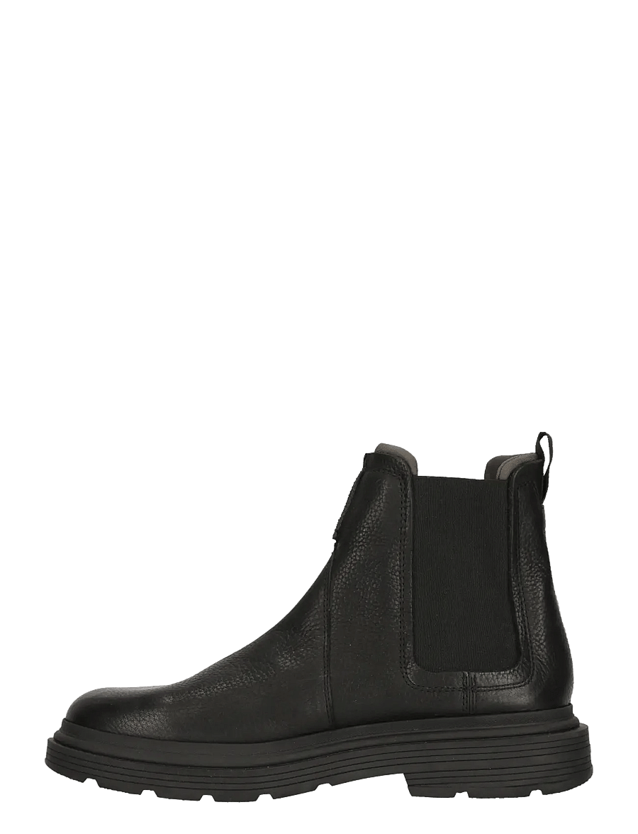 Clarks - Badbury Easy G - black leather - 3