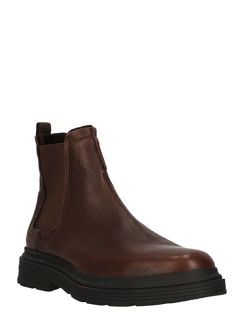 Clarks - Badbury Easy G - chelsea-saapad - dark brown lea - 1