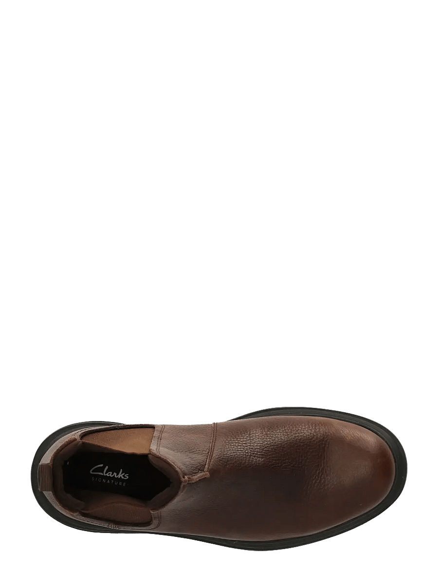 Clarks - Badbury Easy G - chelsea boots - dark brown lea - 4