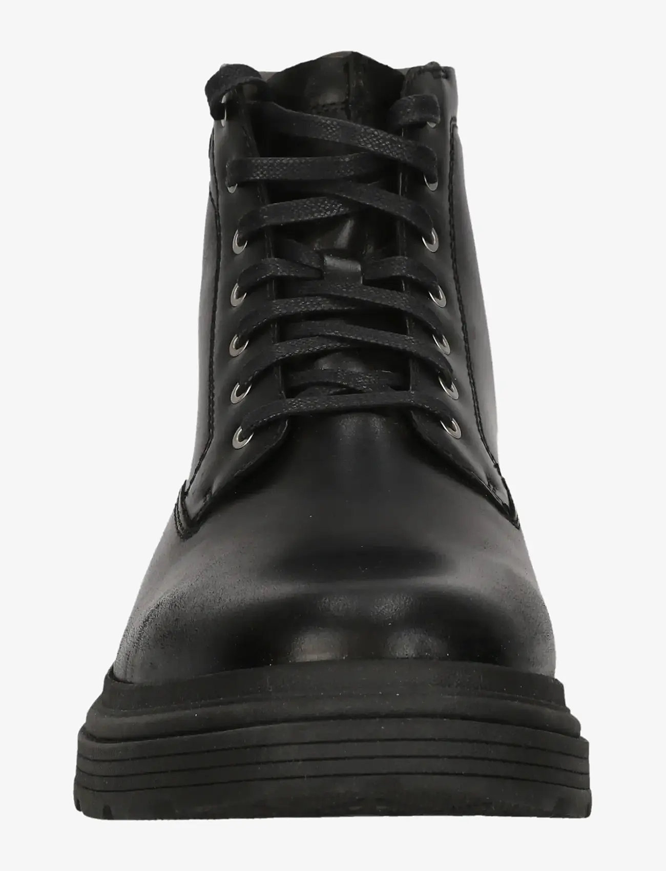 Clarks - Badbury Hi WP G - støvler med snøre - black leather - 2