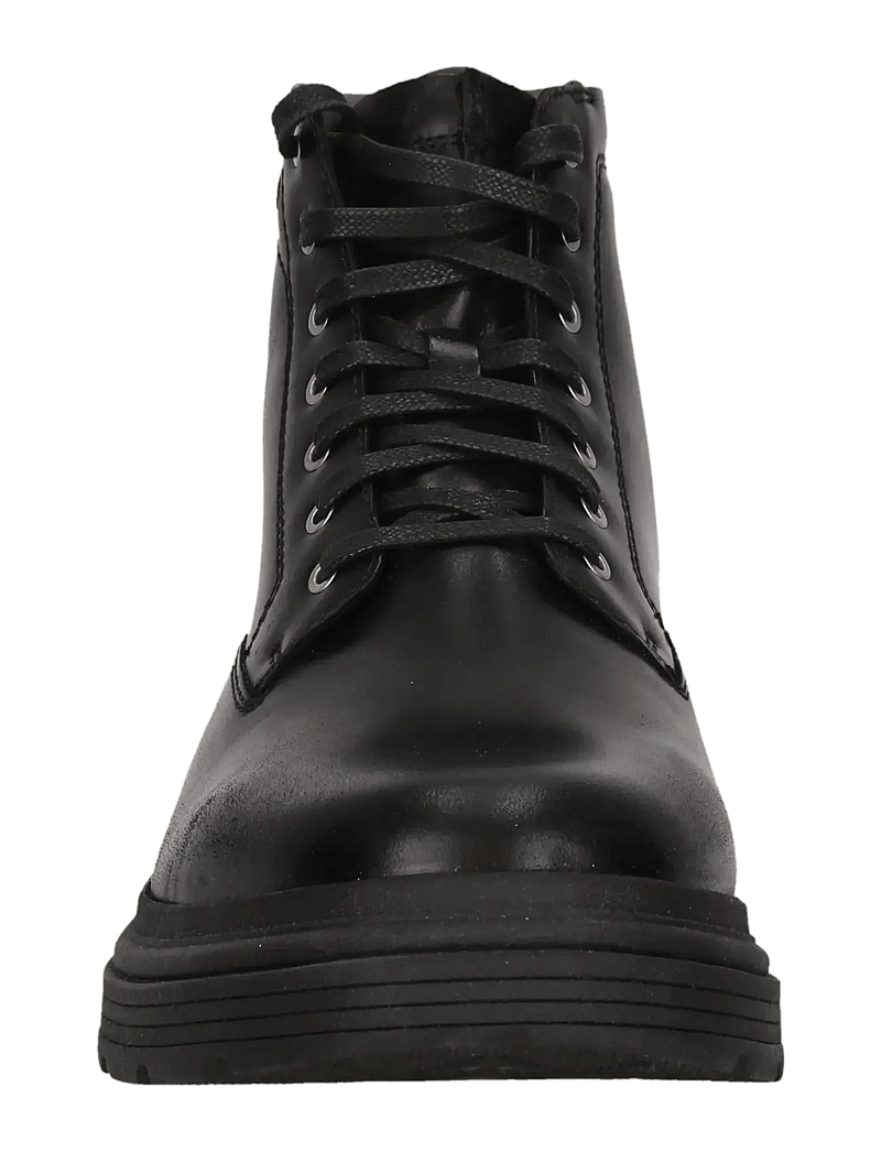 Clarks - Badbury Hi WP G - støvler med snøre - black leather - 2