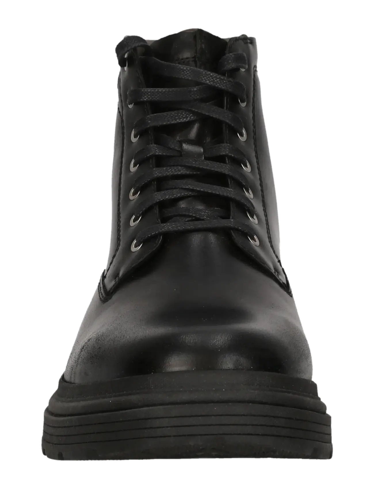 Clarks - Badbury Hi WP G - schnürschuhe - black leather - 2