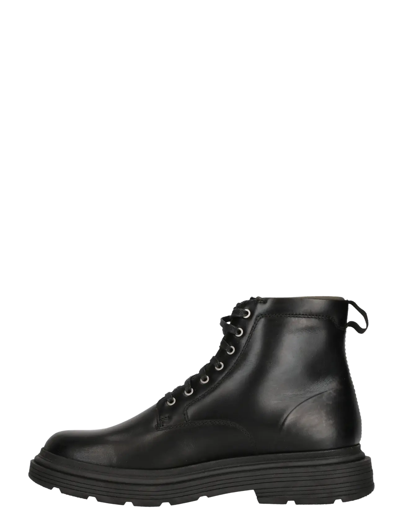 Clarks - Badbury Hi WP G - schnürschuhe - black leather - 3