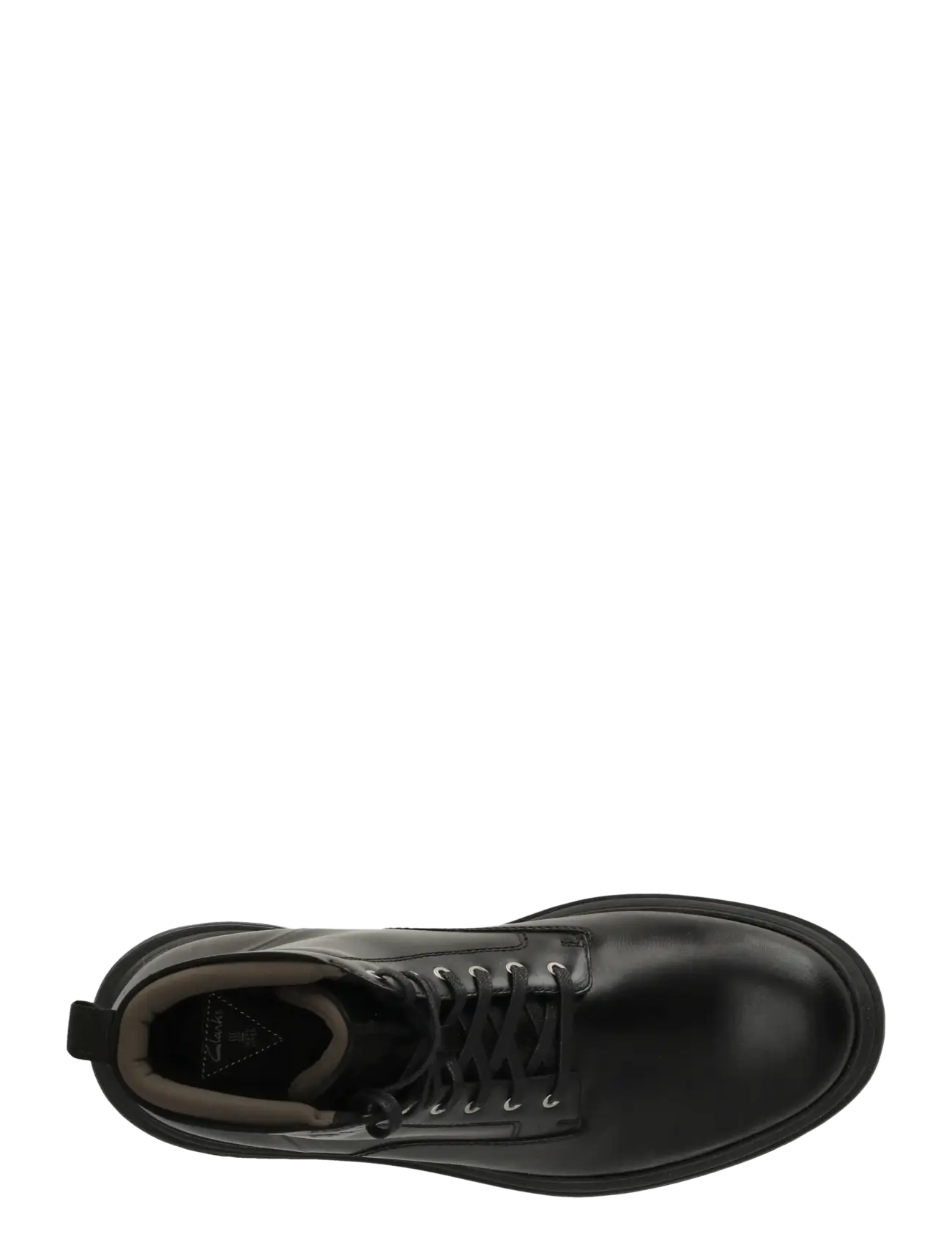 Clarks - Badbury Hi WP G - schnürschuhe - black leather - 4