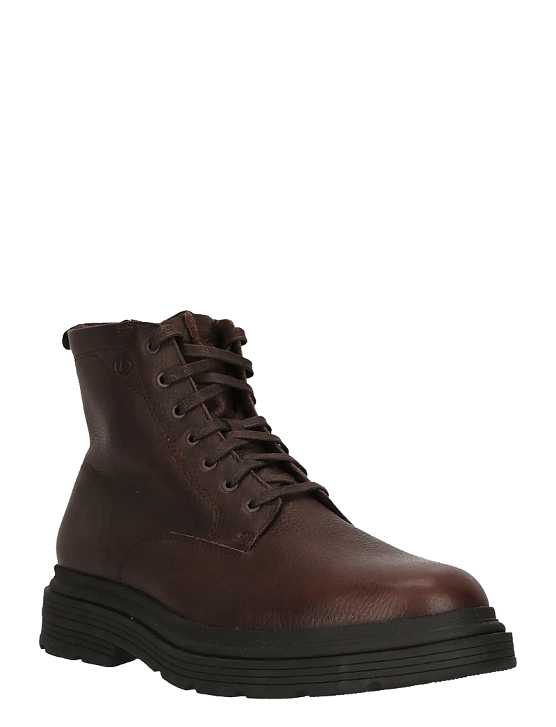 Clarks - Badbury Hi WP G - Šņorējami zābaki - brown leather - 0