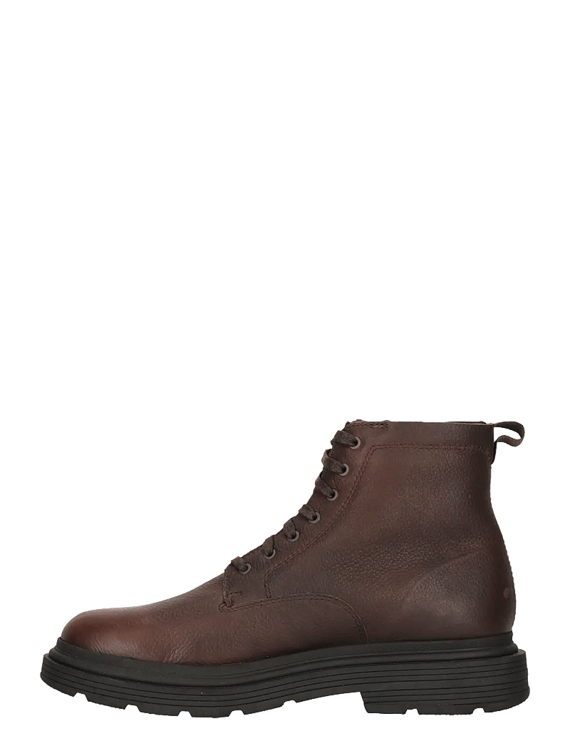 Clarks - Badbury Hi WP G - schnürboots - brown wlined lea - 2