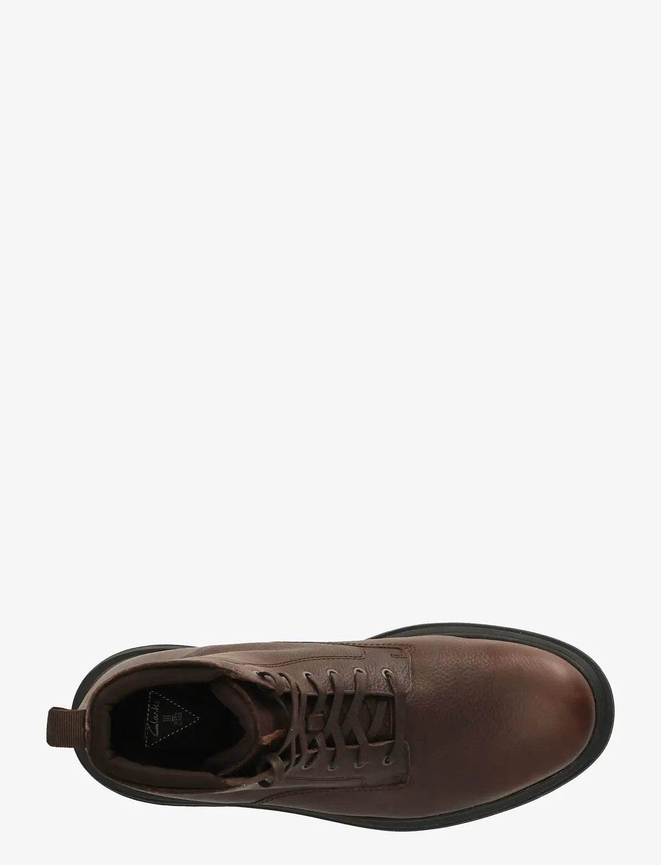 Clarks - Badbury Hi WP G - schnürboots - brown wlined lea - 3