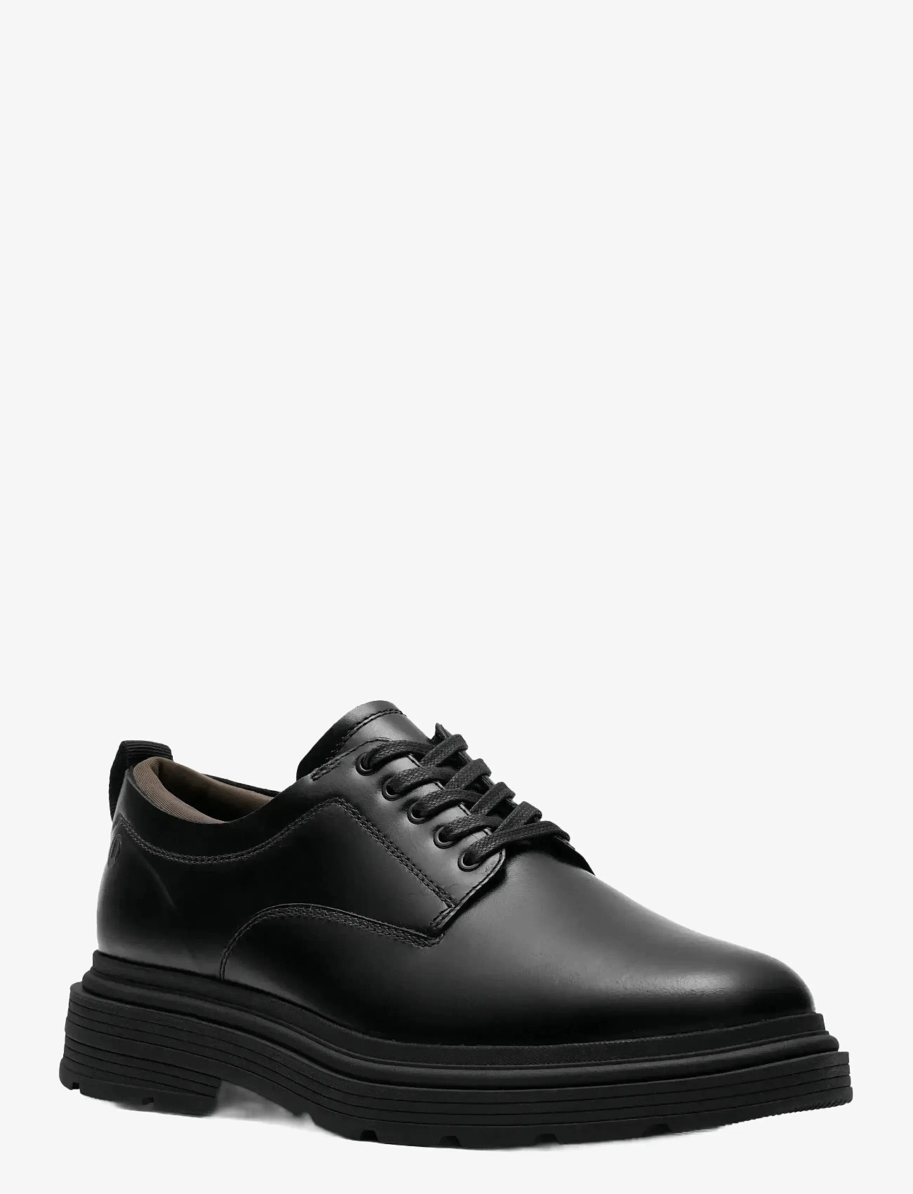 Clarks - Badbury Lace G - derby shoes - black leather - 0