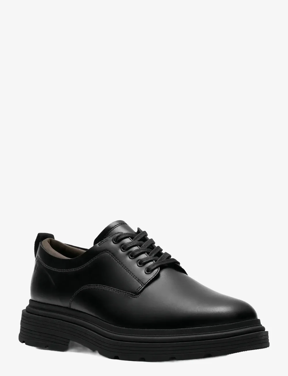 Clarks - Badbury Lace G - derby-schuhe - black leather - 0