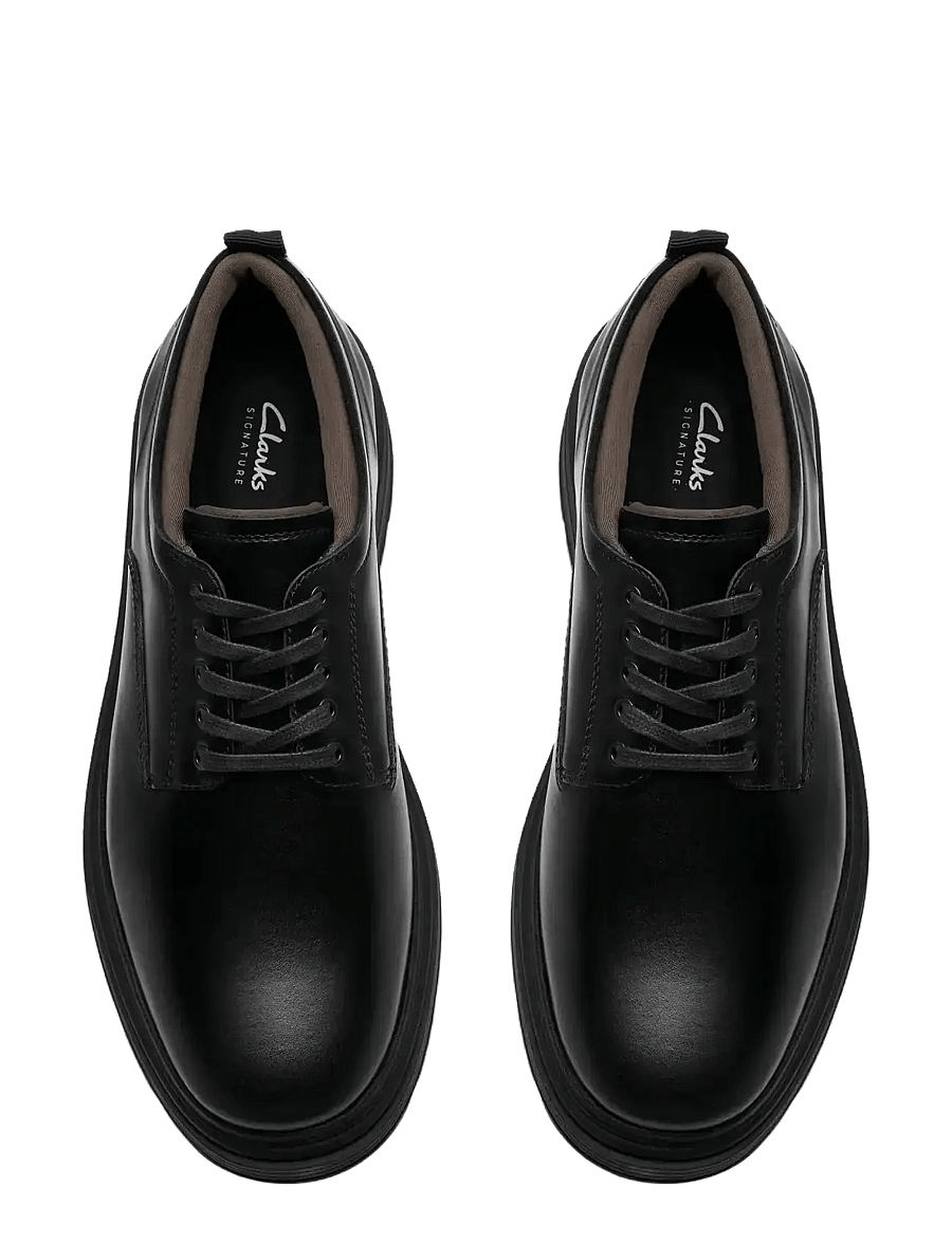 Clarks - Badbury Lace G - derby-schuhe - black leather - 2