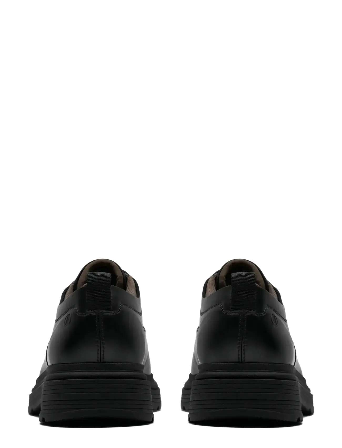 Clarks - Badbury Lace G - herren - black leather - 3